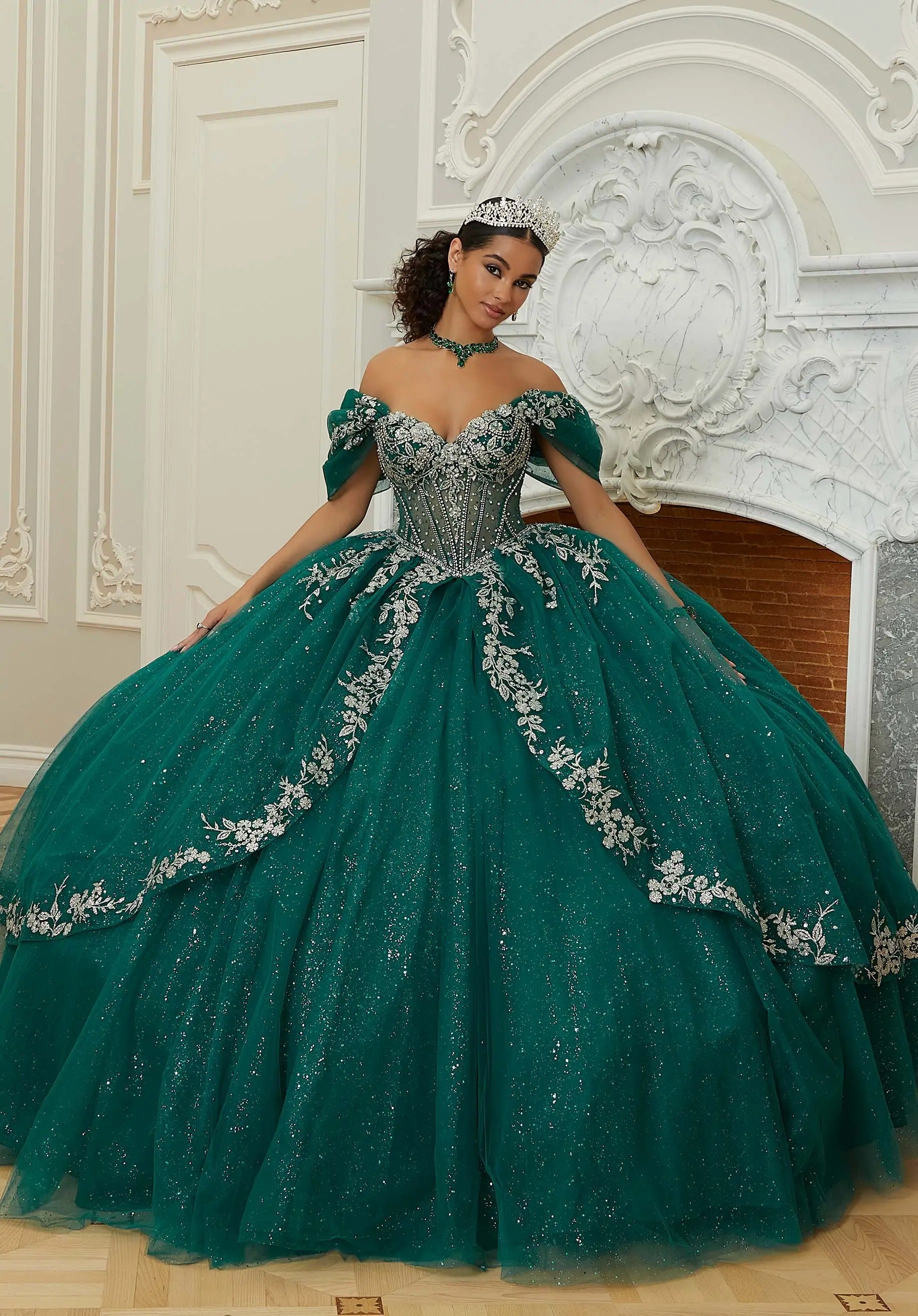 Sagemary Royale Off Shoulder Quince Dress
